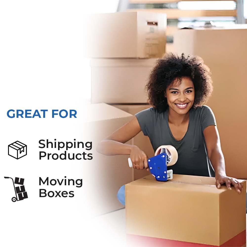 66 Meter Packing Tape – 2 Inch Multipurpose Transparent Adhesive Tape | Water-Based Glue for Packing and Craft Applications