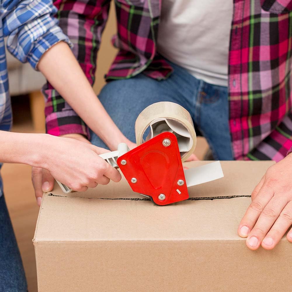 66 Meter Packing Tape – 2 Inch Multipurpose Transparent Adhesive Tape | Water-Based Glue for Packing and Craft Applications