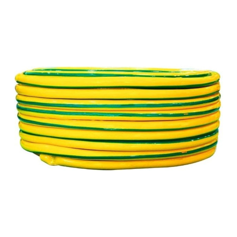 1/2 Inch 30Meter Reinforced Garden Hose Pipe | 4 Layer PVC Kink Resistant Water Hose - Yellow