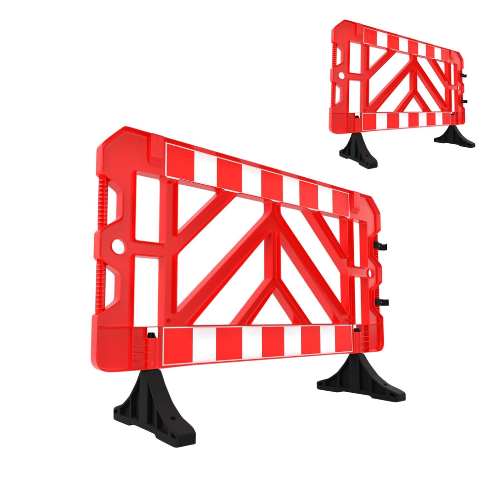 Chapter 8 Pedestrian Barrier with Standard Feet | Plastic Roadworks Barrier UK