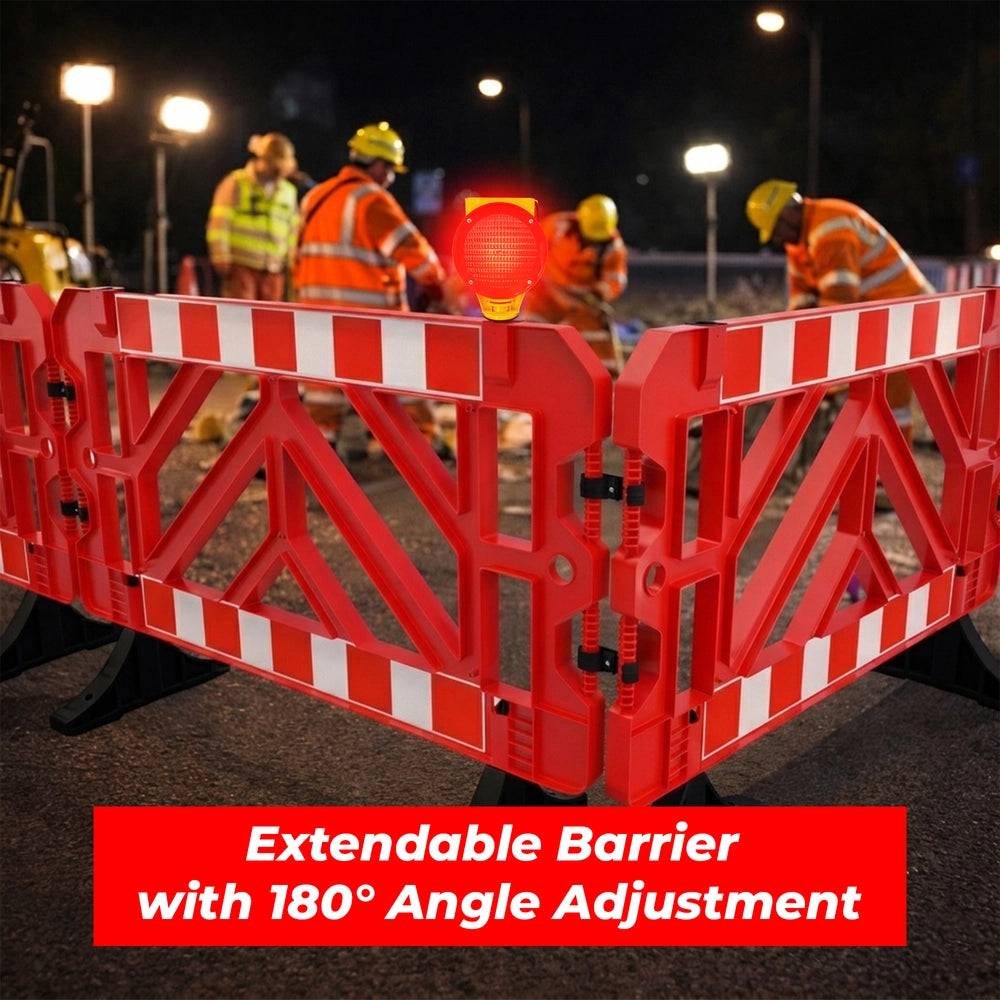 Chapter 8 Pedestrian Barrier with Standard Feet | Plastic Roadworks Barrier UK