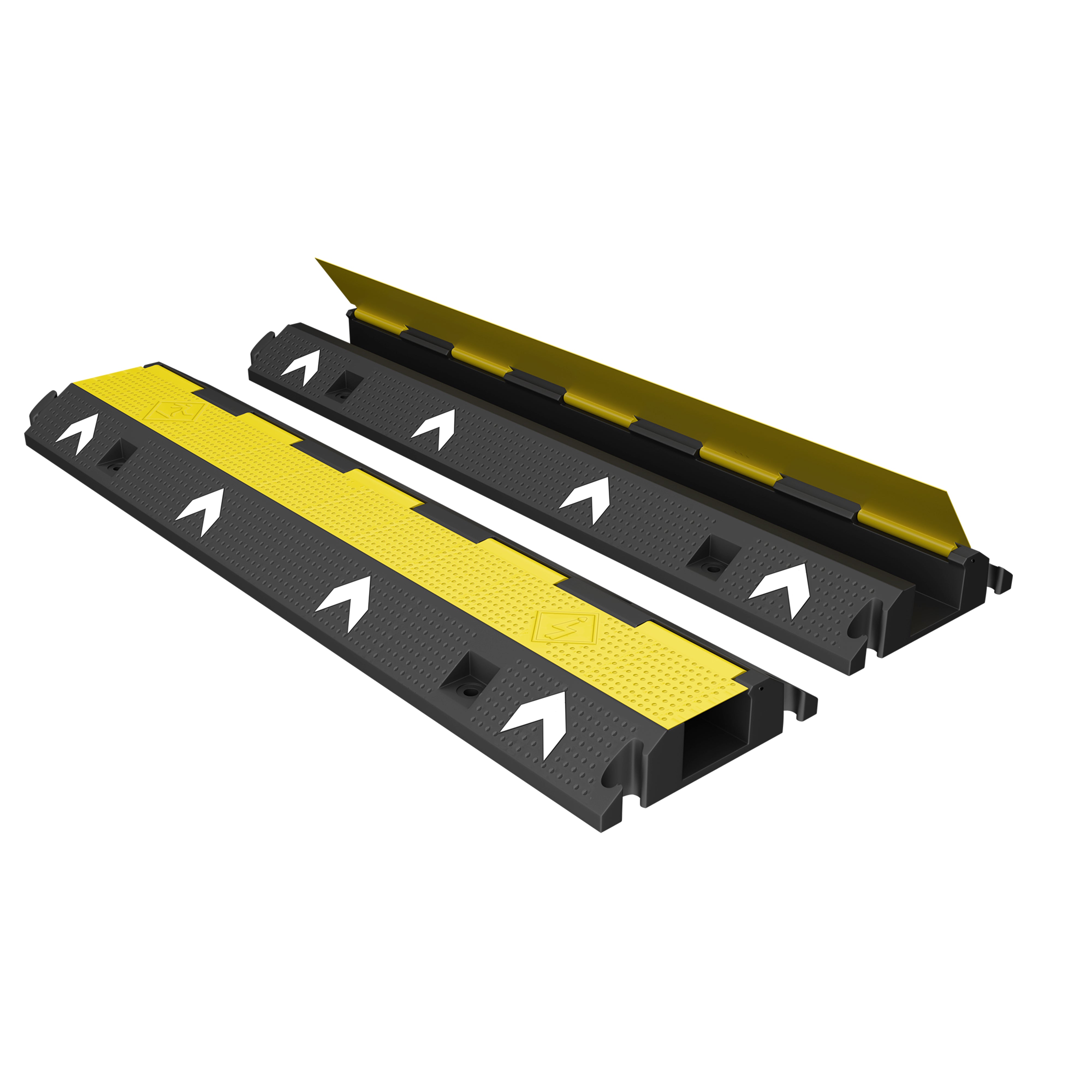 Heavy Duty Cable Protector Ramp for Indoor and Outdoor Use
