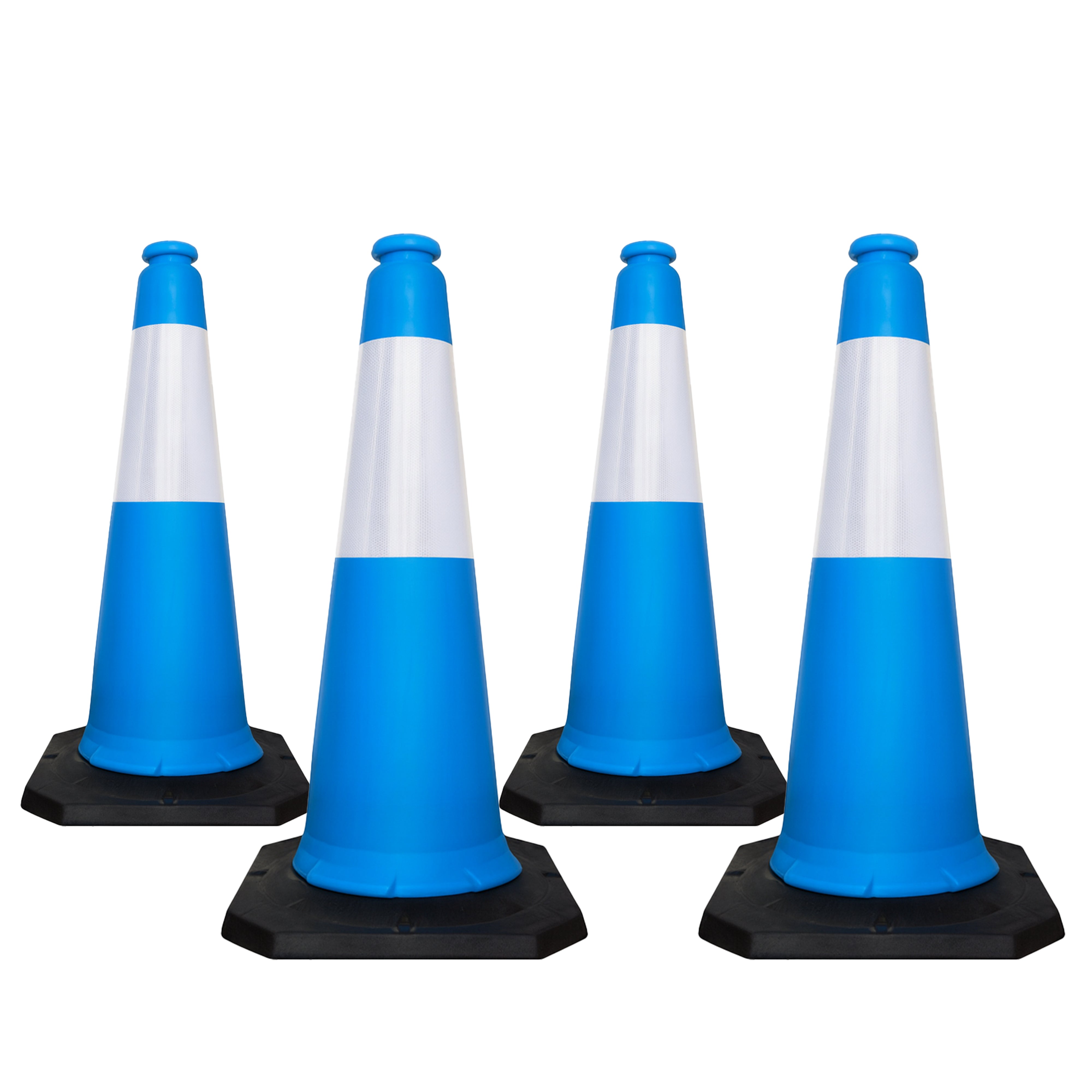 High Visibility Traffic Cone 1000mm Blue