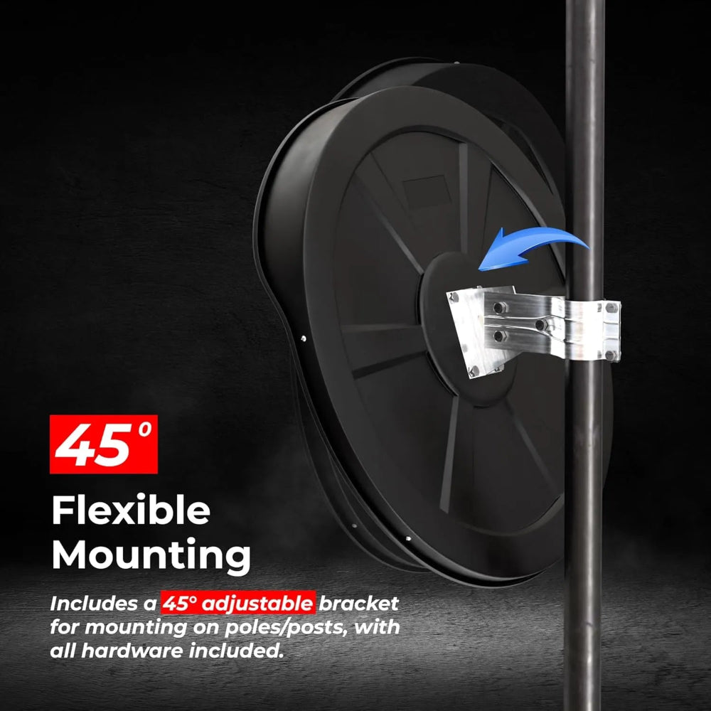 45 angle convex mirror 
