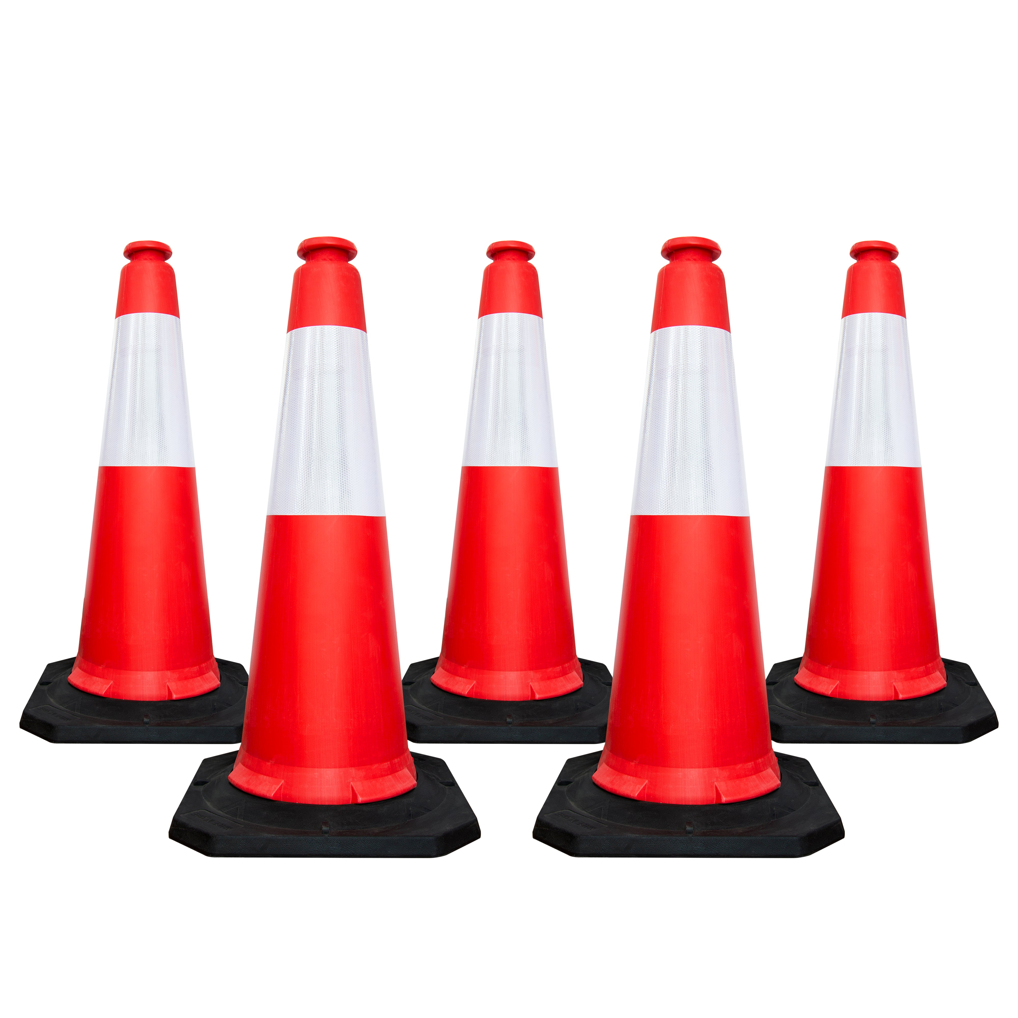 High Visibility Traffic Cone 1000mm Red