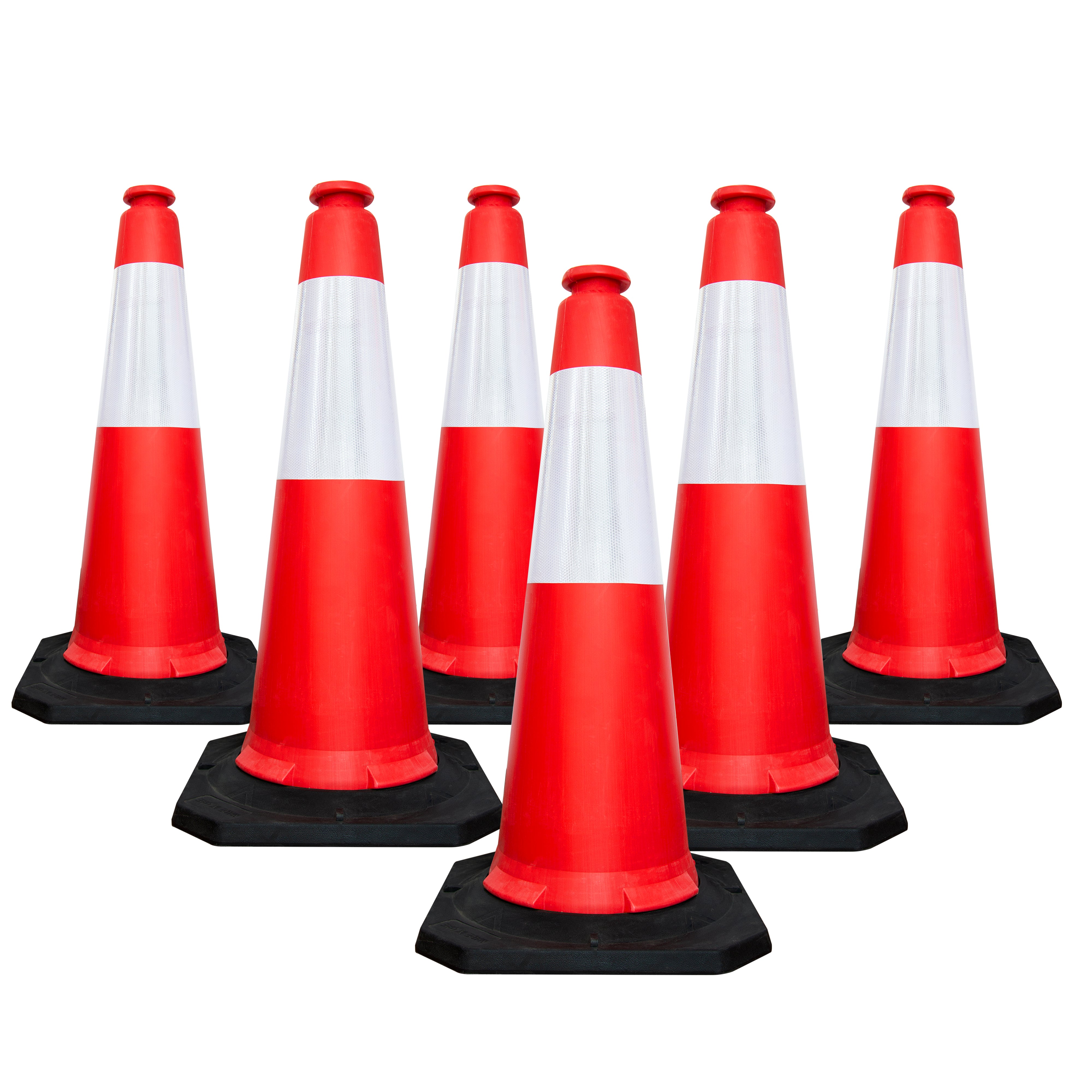 High Visibility Traffic Cone 1000mm Red