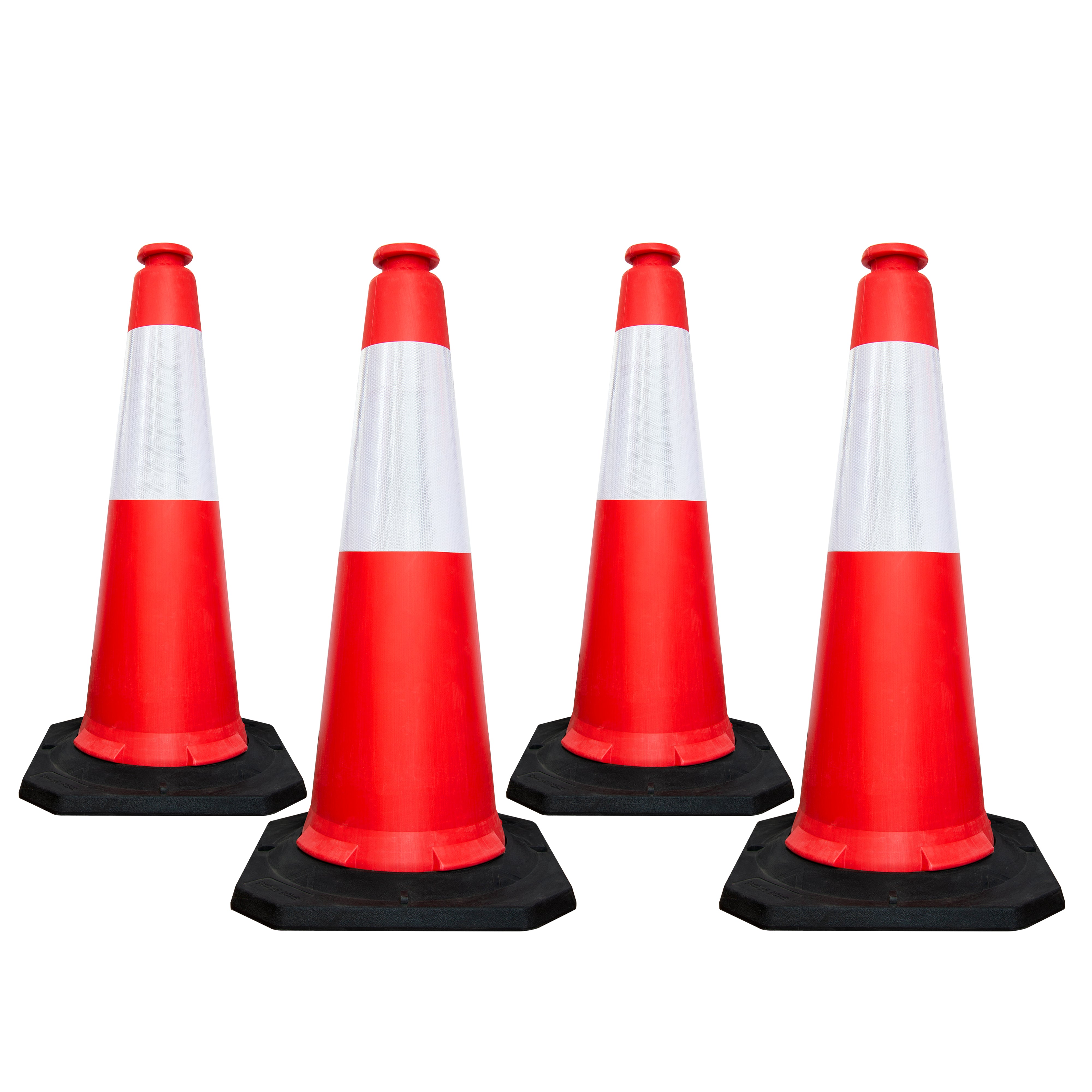 High Visibility Traffic Cone 1000mm Red