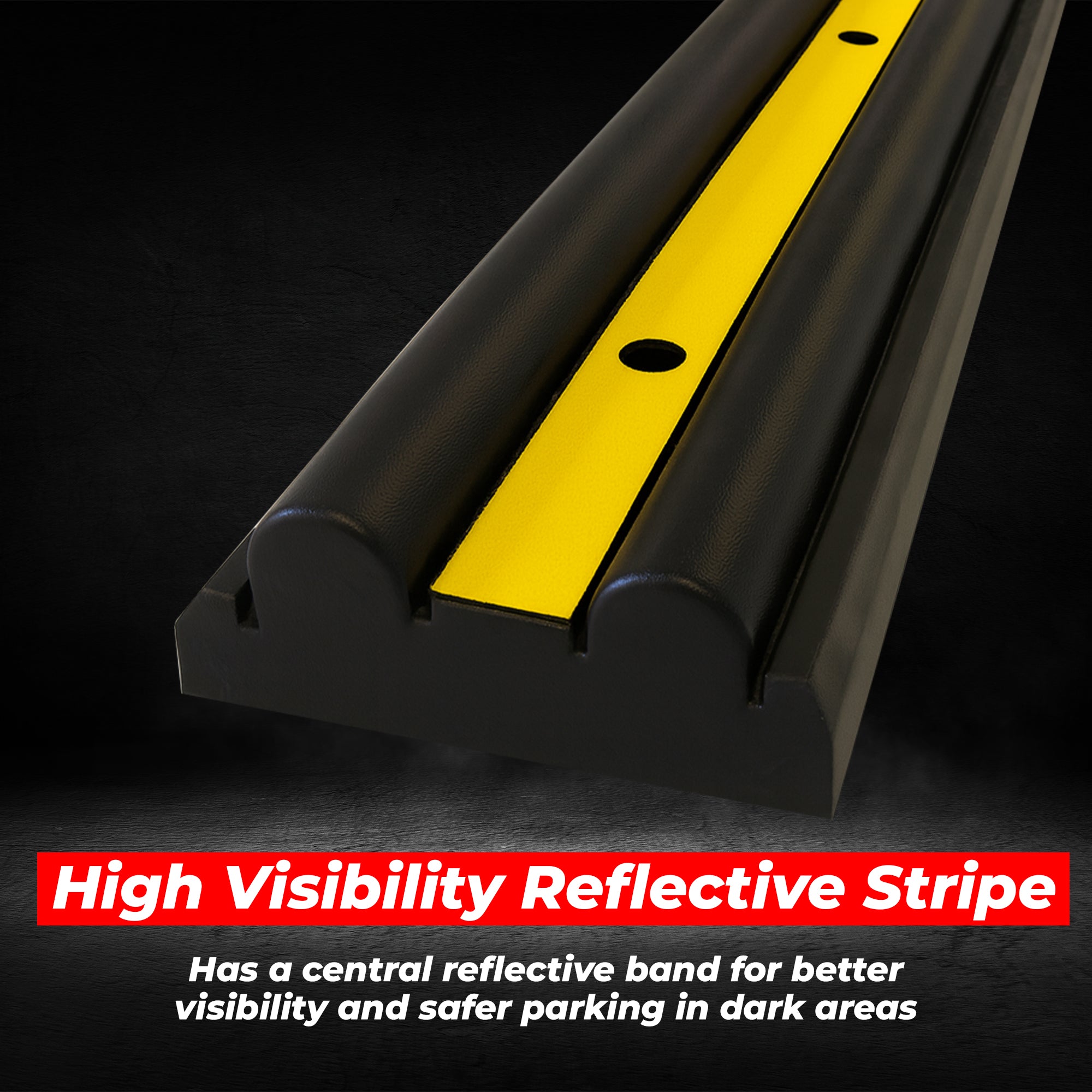 Heavy Duty Rubber Wall Guard 1000mm