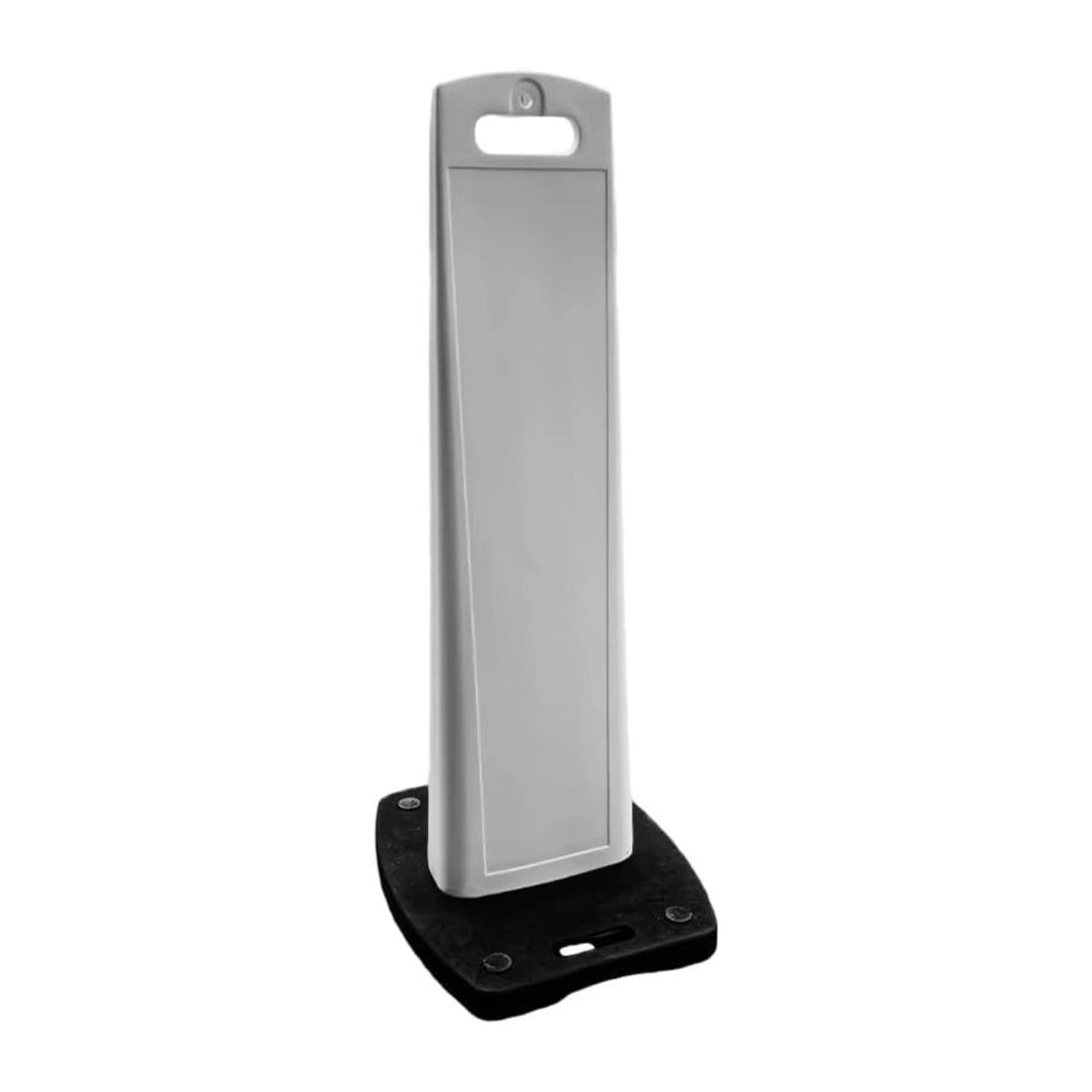 110cm Flexible Delineator Post with Weighted Base | Blank Pavement Sign