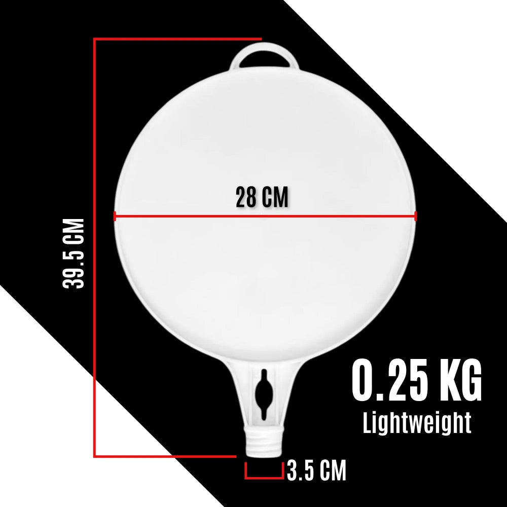 28CM Round Blank Sign Plate for Traffic Cones & Safety Barriers