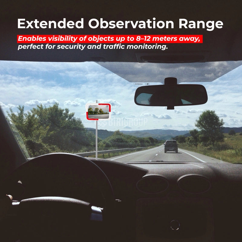 High Quality Convex Safety Mirror 40x60CM | Rectangular Wide Angle Security Mirror