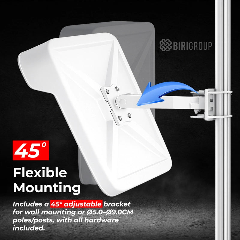 High Quality Convex Safety Mirror 40x60CM | Rectangular Wide Angle Security Mirror