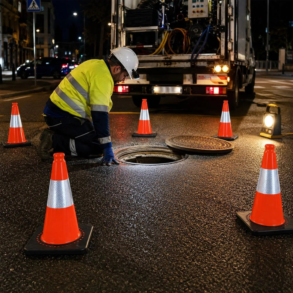 traffic cone road use 