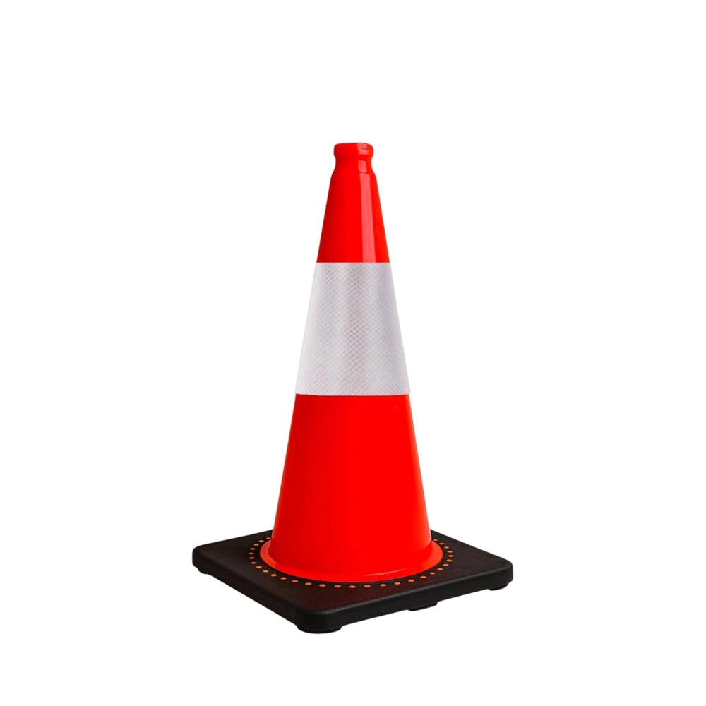 50CM Traffic Cone | PVC Reflective Safety Cone - Orange