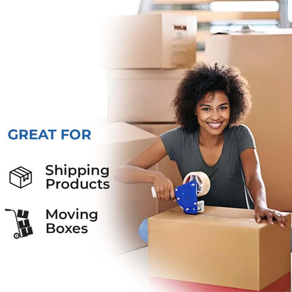 66 Meter Packing Tape – 2 Inch Multipurpose Transparent Adhesive Tape | Water-Based Glue for Packing and Craft Applications