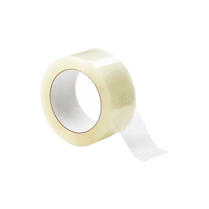 66 Meter Packing Tape – 2 Inch Multipurpose Transparent Adhesive Tape | Water-Based Glue for Packing and Craft Applications
