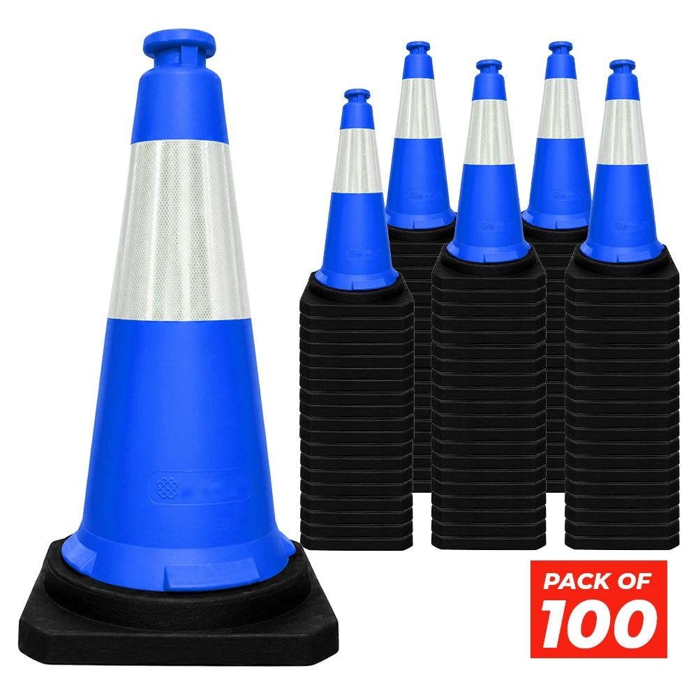 set of 100 pcs traffic cone 