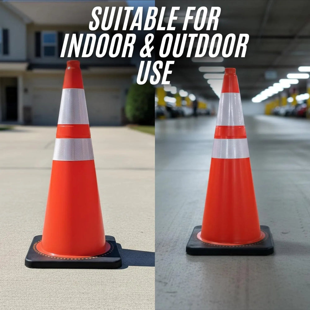 traffic cone for outdoor uses