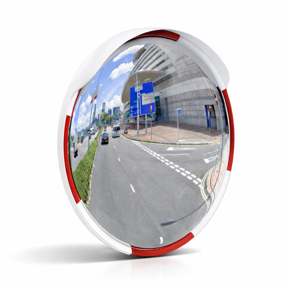 80CM Convex Safety Mirror | Wide Angle Security Mirror for Roads & Parking