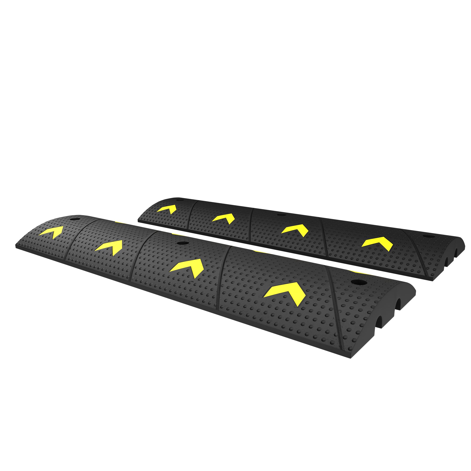 Heavy Duty Speed Bump with 2 Channel Cable Protector