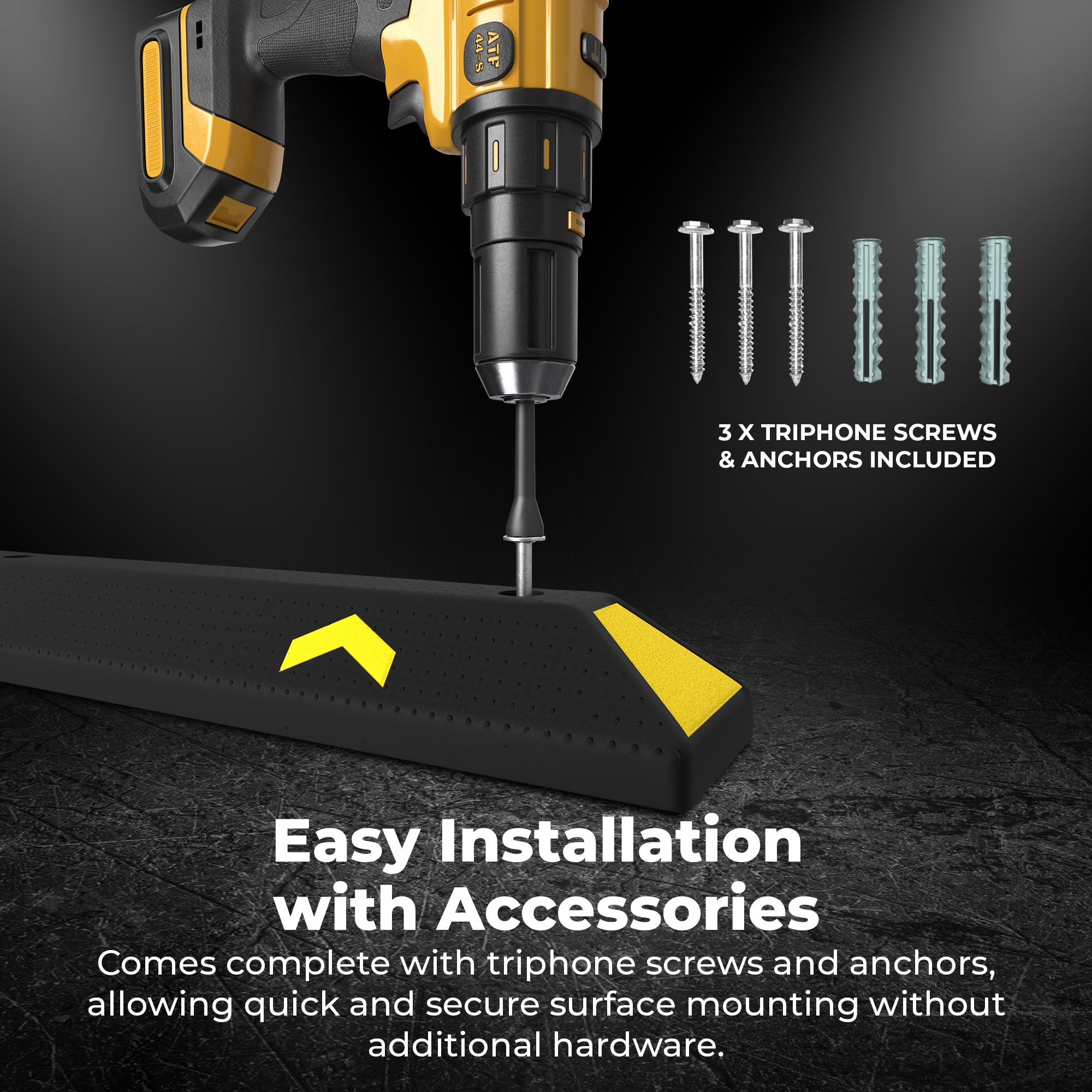 Heavy Duty 1830 mm Wheel Stopper