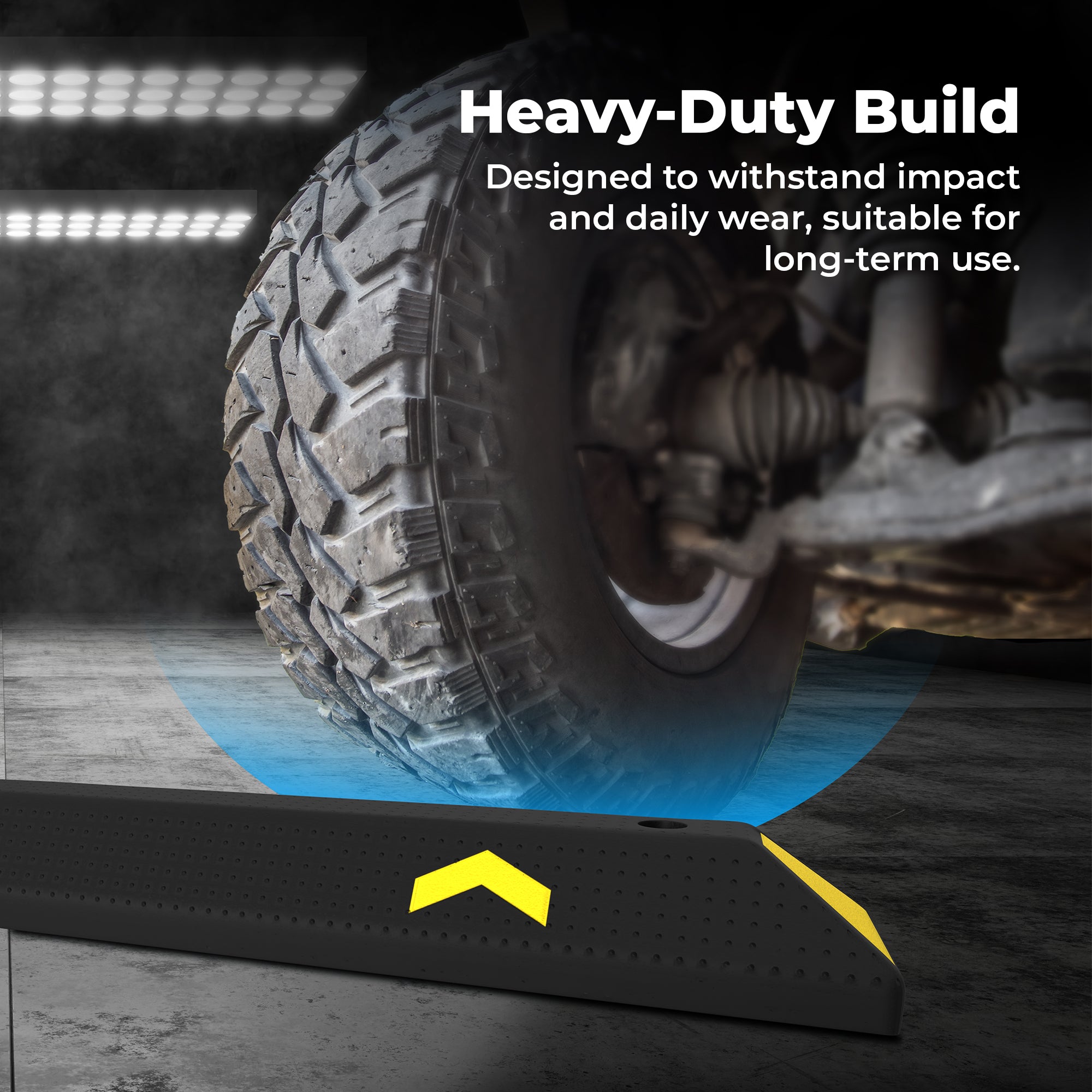 Heavy Duty 1830 mm Wheel Stopper