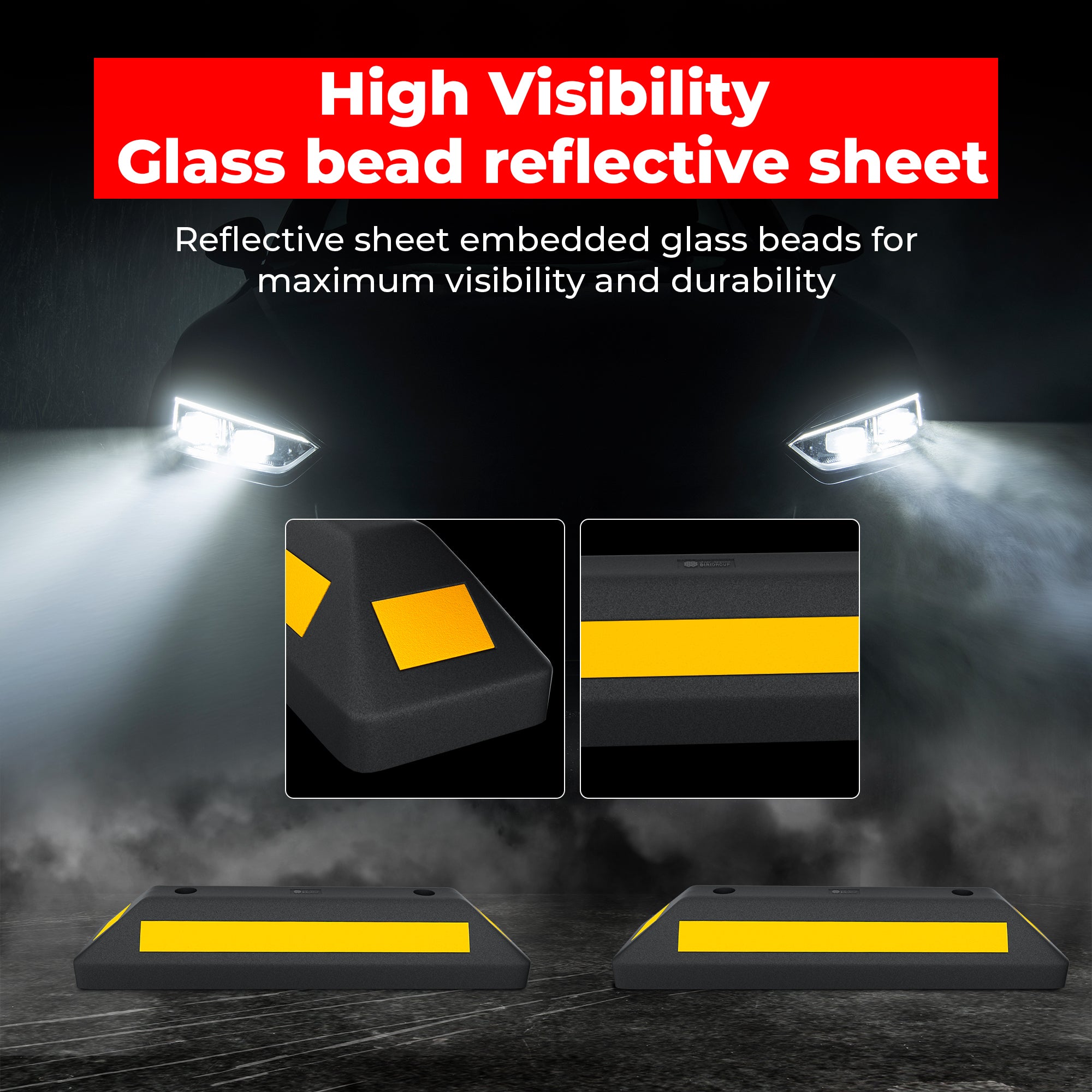 570mm Heavy Duty Wheel Stopper