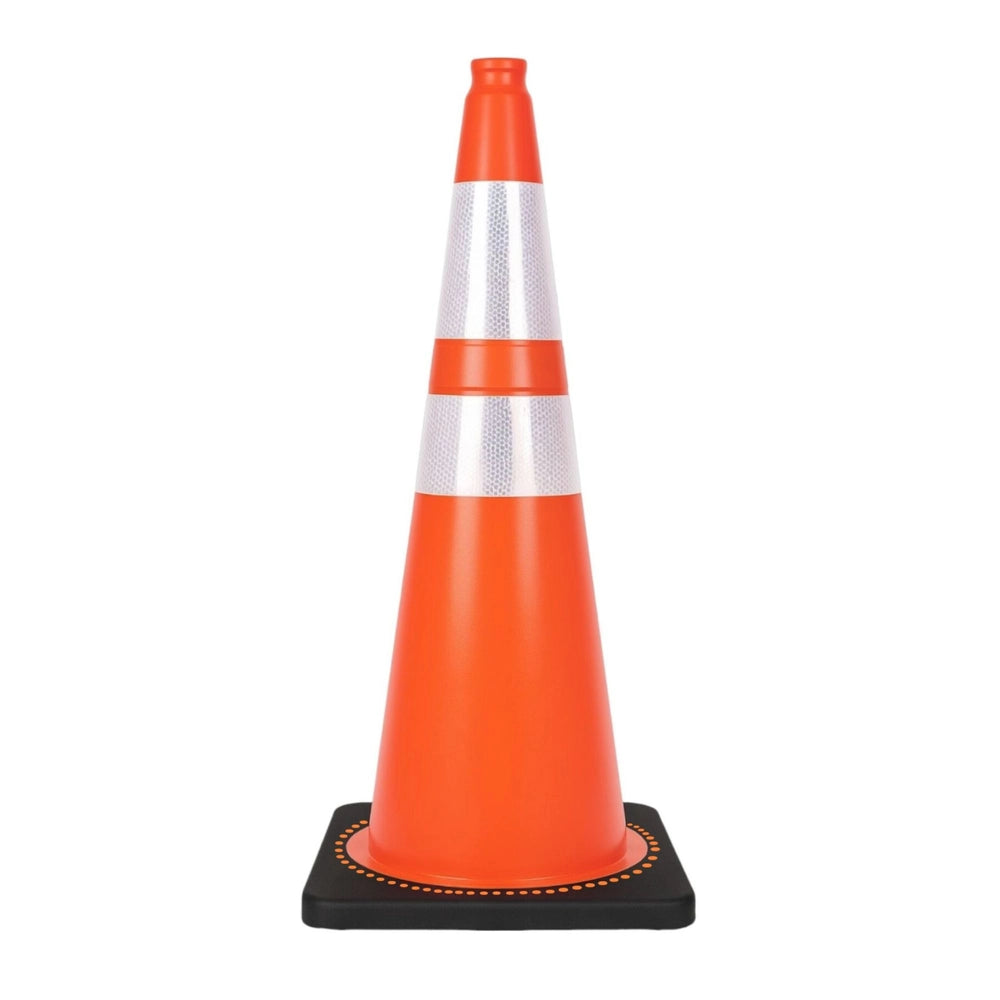 75CM Traffic Cone 3.2KG | Unbreakable PVC Reflective Cone - Orange