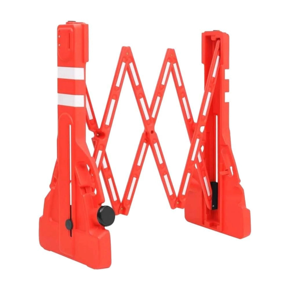 Expandable Safety Barrier 2.3m | Red Foldable Crowd Control Barrier