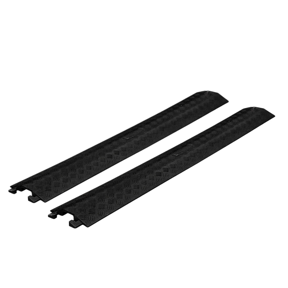 Plastic Cable Protector - 100x 13CM | Single Channel Drop Over Cable Ramp