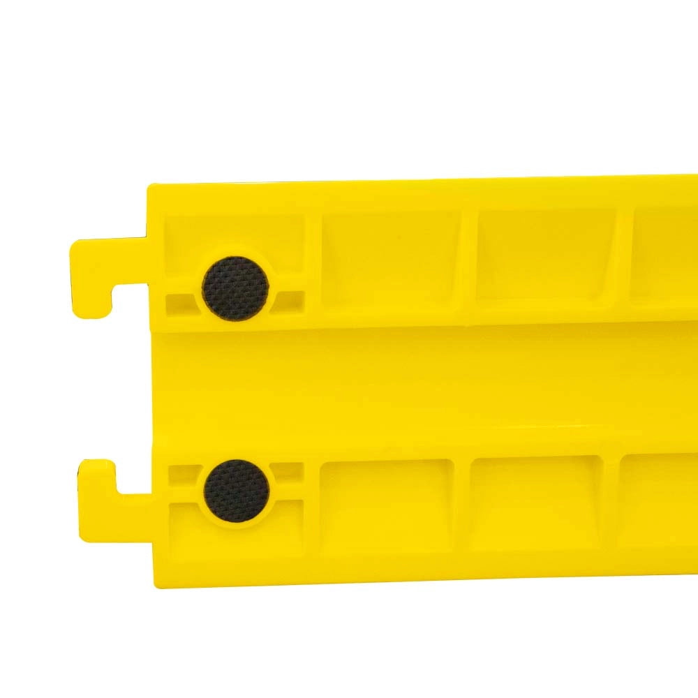 Plastic Cable Protector - 100x 13CM | Single Channel Drop Over Cable Ramp