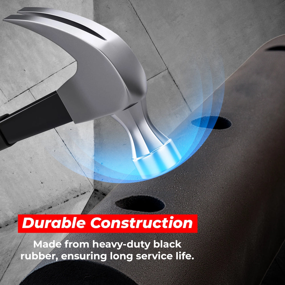 Rubber Buffer Strip D-Type 90x10x10 CM | Heavy Duty Wall Guard & Dock Bumper