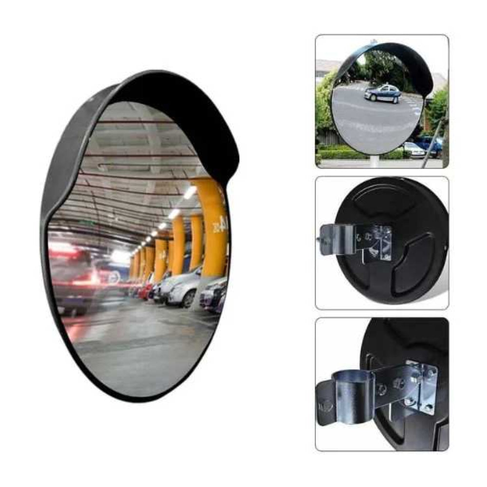 convex safety mirror for outdoor