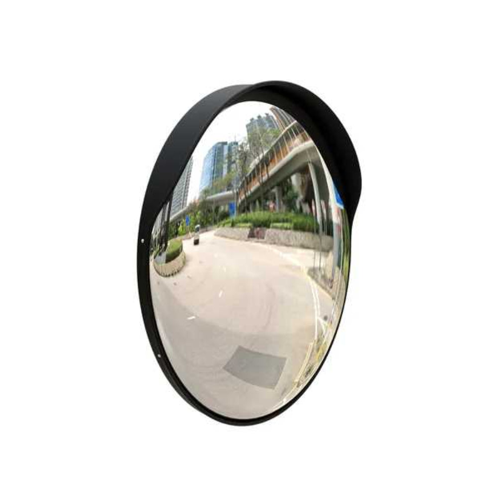 safety convex mirror driveway mirror black