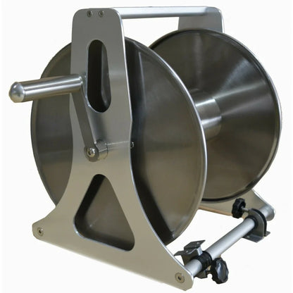 Stainless Steel Hose Reel with Brass Fittings